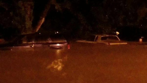 Cars Under Water