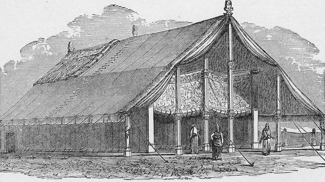 South-East View of the Tabernacle Joshua 18:1